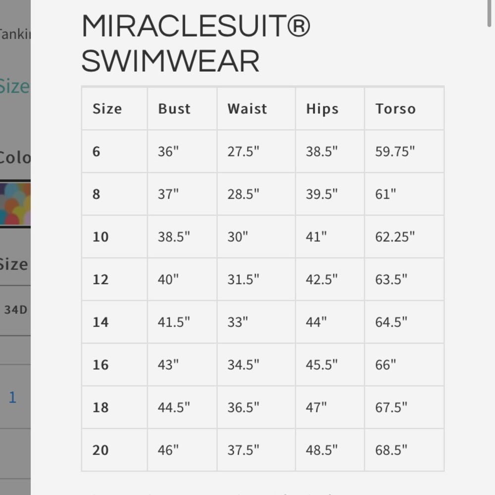 NWT Miraclesuit Spotted Surplice Tankini Top - Picture 11 of 12